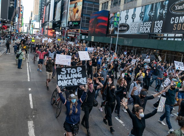 Protest held to denounce killing of George Floyd of