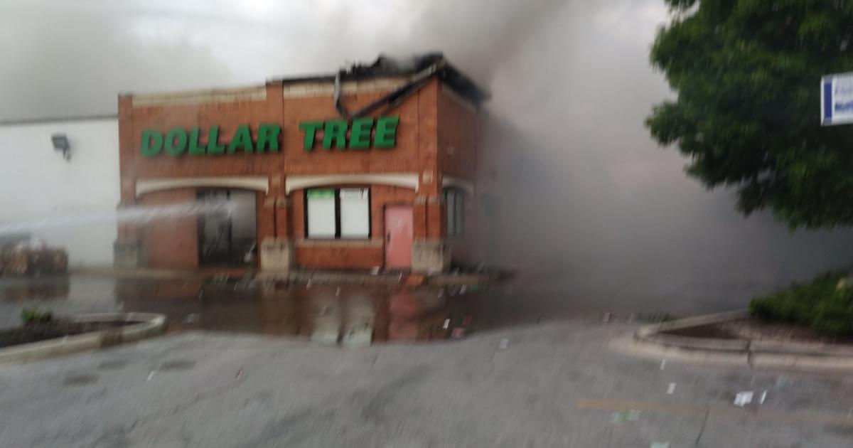 Crews Responding To Large Fire At Dollar Tree Near Calumet Heights