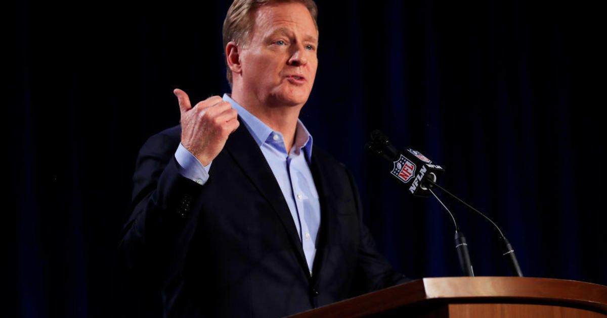 The Highest Paid Person In The Nfl Its Commissioner Roger Goodell Cbs News