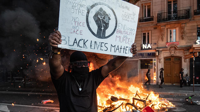 Anti-Racism Protest Continues Despite Ban in Paris 