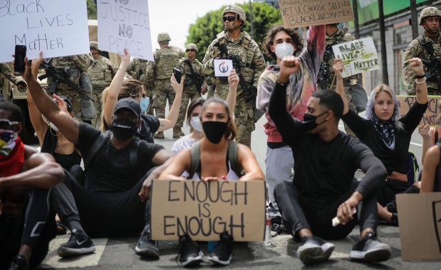 National Guard Called In As Protests And Unrest Erupt Across Los Angeles Causing Widespread Damage 