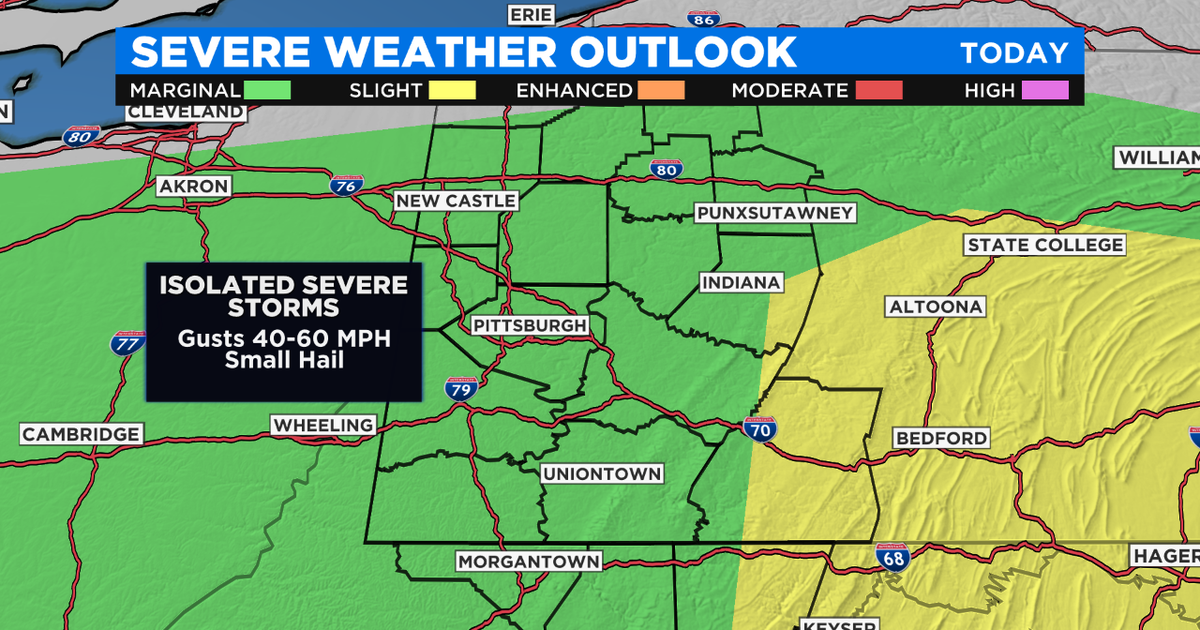 Pittsburgh Weather: Chance Of Showers, Storms Prompts Severe ...