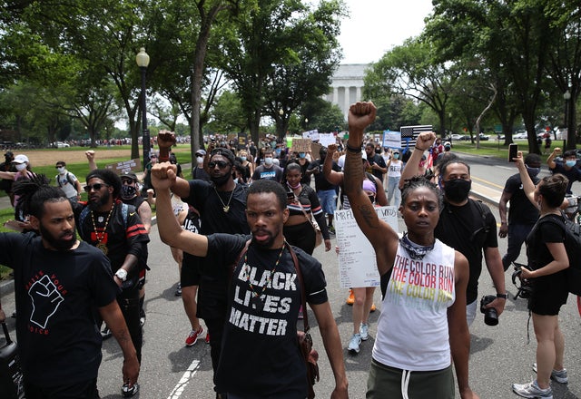 Black Lives Matter Protests Held In Cities Nationwide