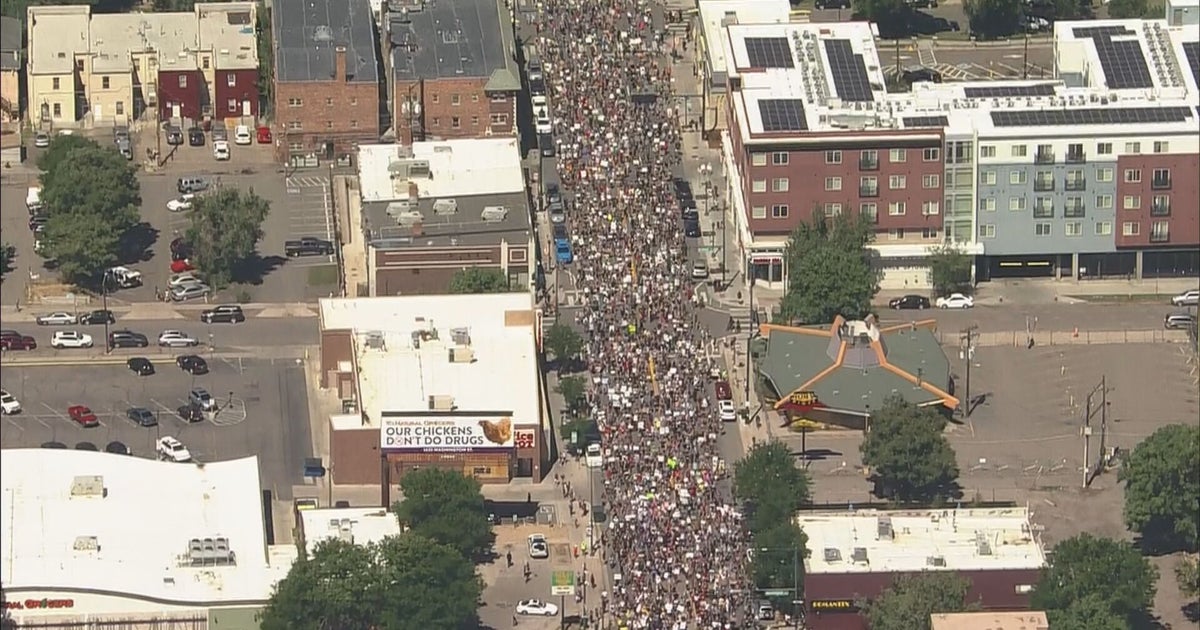 Day 11 Of Protests: Denver Students Lead March Through City - CBS Colorado