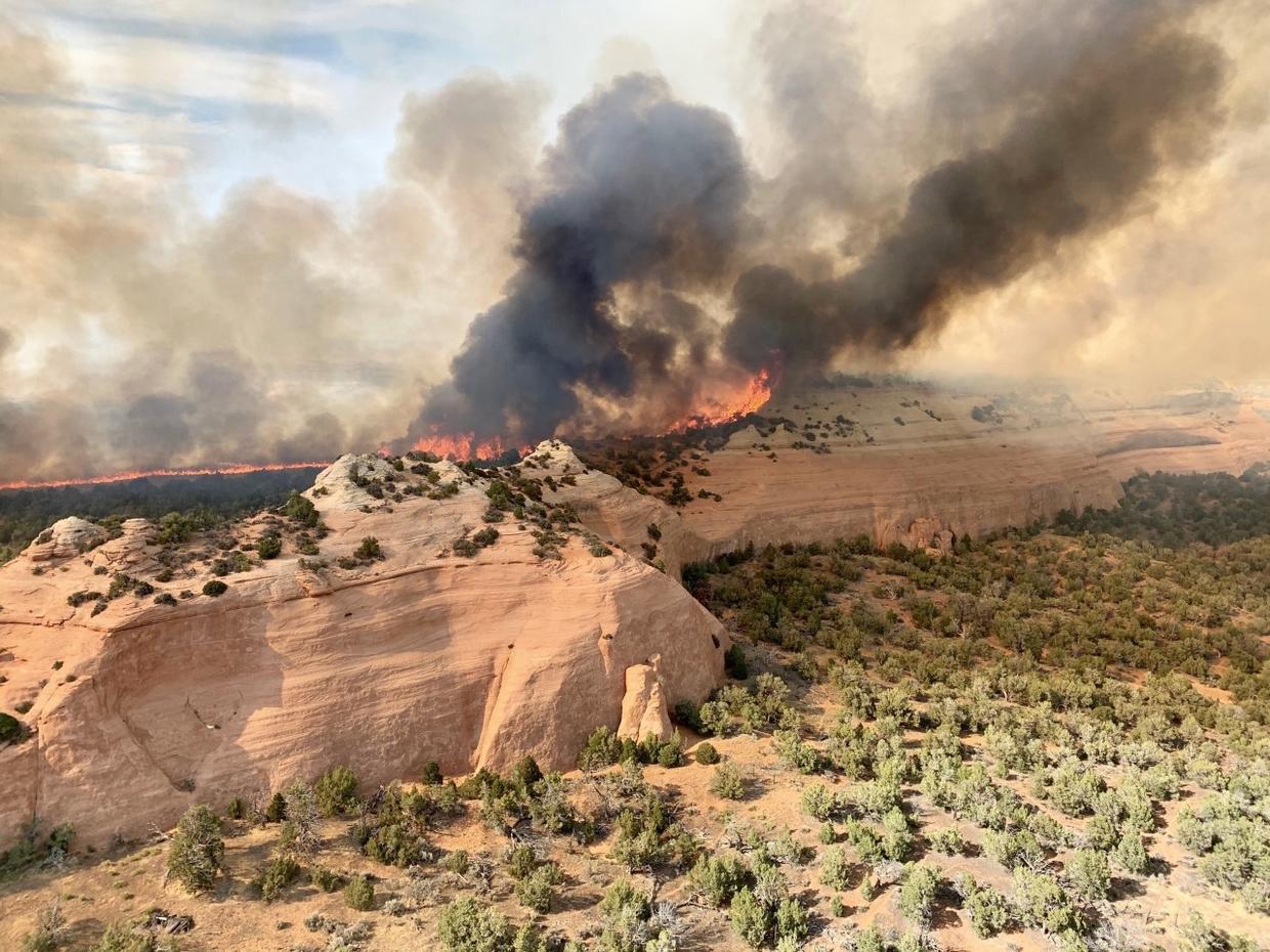 Lightning Sparks Multiple Fires In Mesa County - CBS Colorado