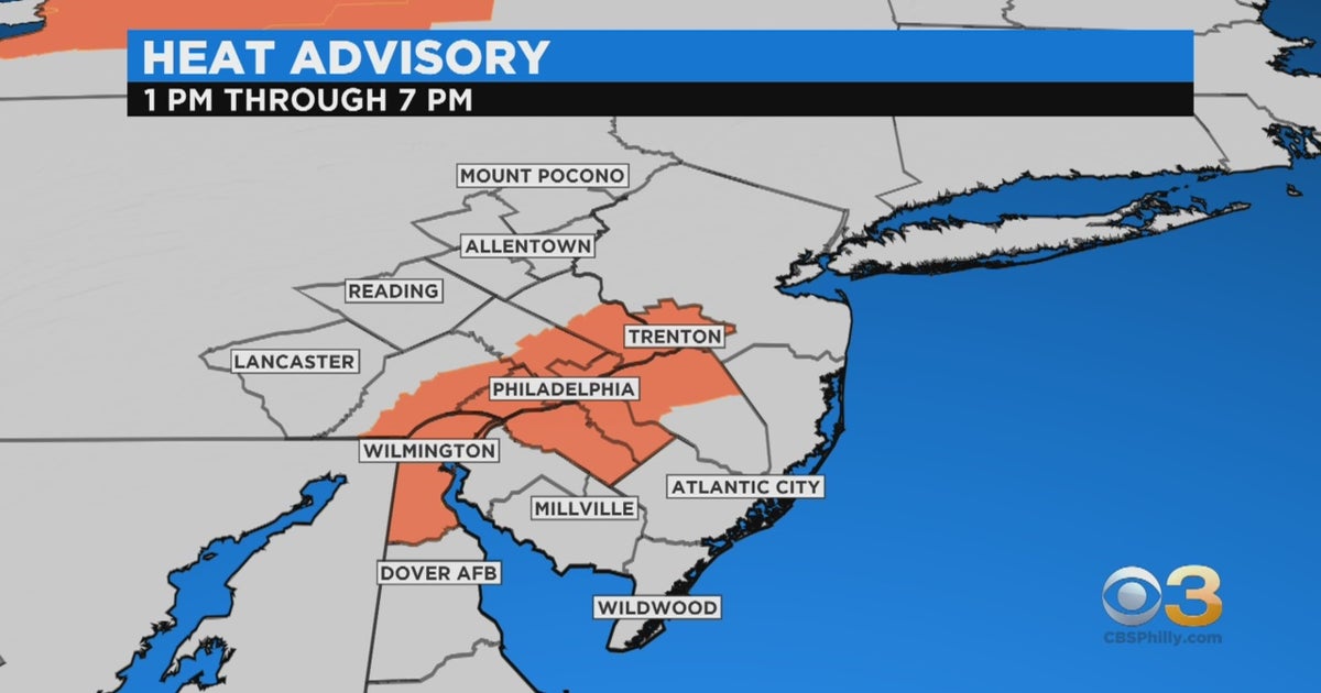 Oppressive Humidity Expected In Philadelphia Region As Temperatures ...