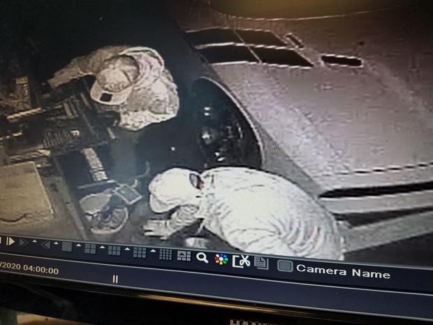 stolen van suspects 