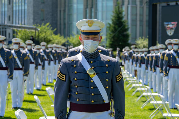 President Trump Speaks At West Point Graduation Ceremony 