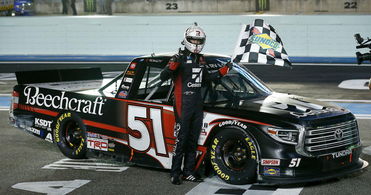 Kyle Busch Wins Trucks Race At Homestead Cbs Miami