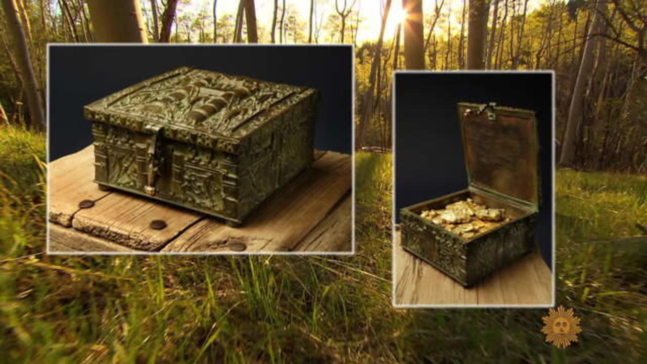 Treasure chest found in Rocky Mountains 
