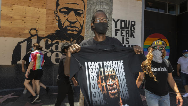 George Floyd protesters — Los Angeles 