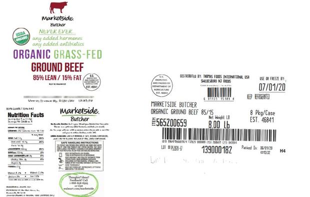 Marketside ground beef recall 