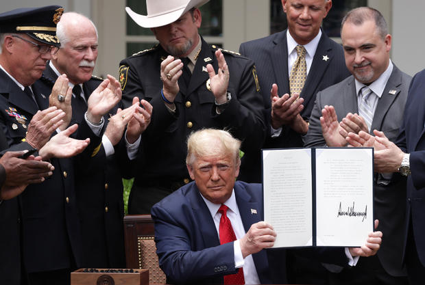 President Trump Signs Executive Order On "Safe Policing For Safe Communities" 