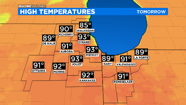 Highs Tomorrow: 06.18.20 