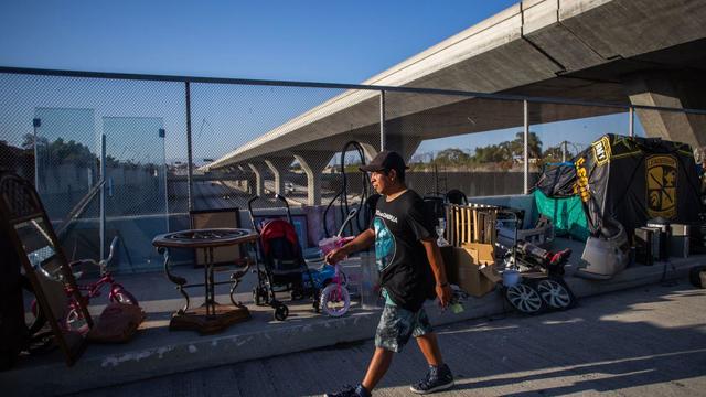 Los Angeles homeless coronavirus 