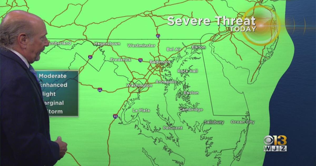 Maryland Weather: Thunderstorms, Spotty Showers Move Through Friday ...