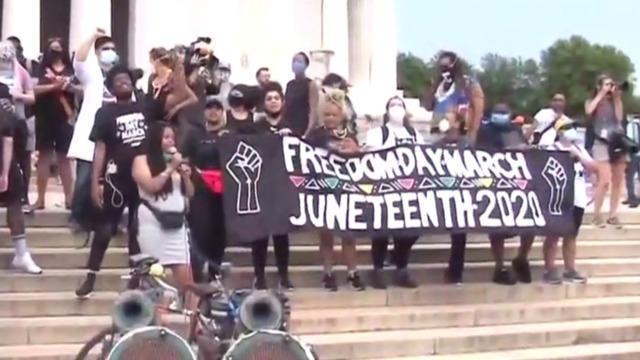 cbsn-fusion-people-march-to-celebrate-juneteenth-in-cities-across-the-country-thumbnail-502504-640x360.jpg 