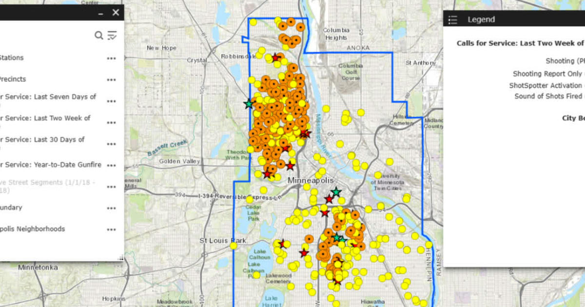 'It's Just Stupid': Police Data Shows 1,600 Minneapolis Gunfire Reports 