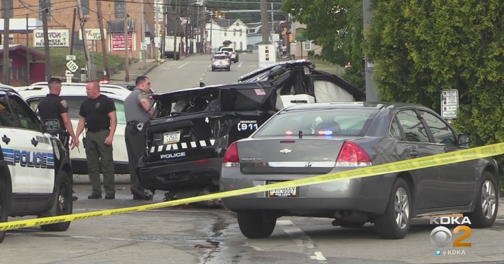 Police Officer Flown To Hospital After Car Accident In Uniontown CBS