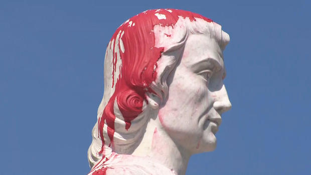 columbus statue worcester 