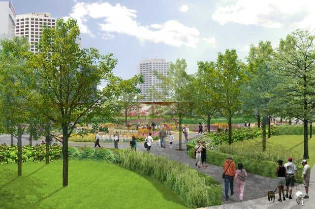 Carpenter Park rendering 
