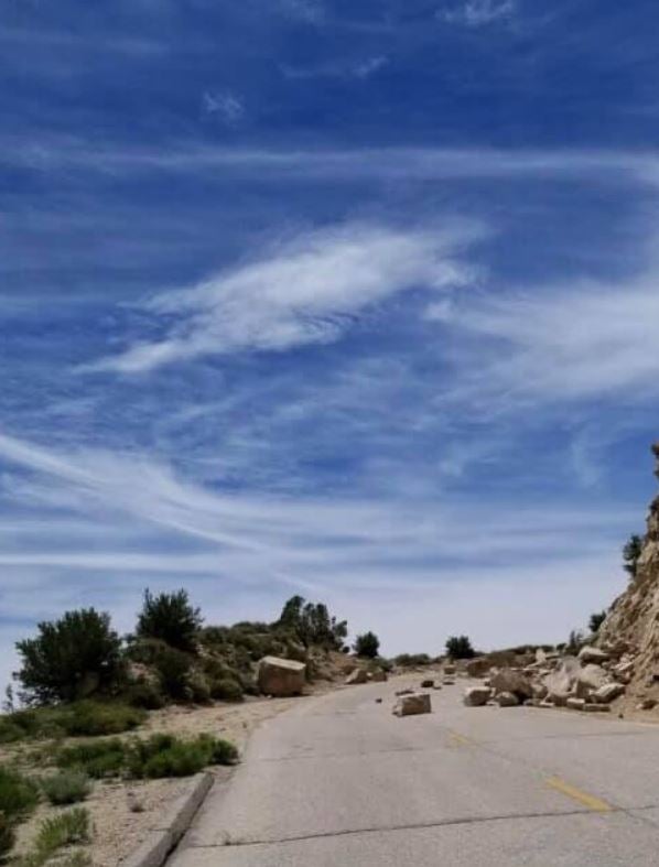 Quake Causes Rockslide At Central California Campsite 