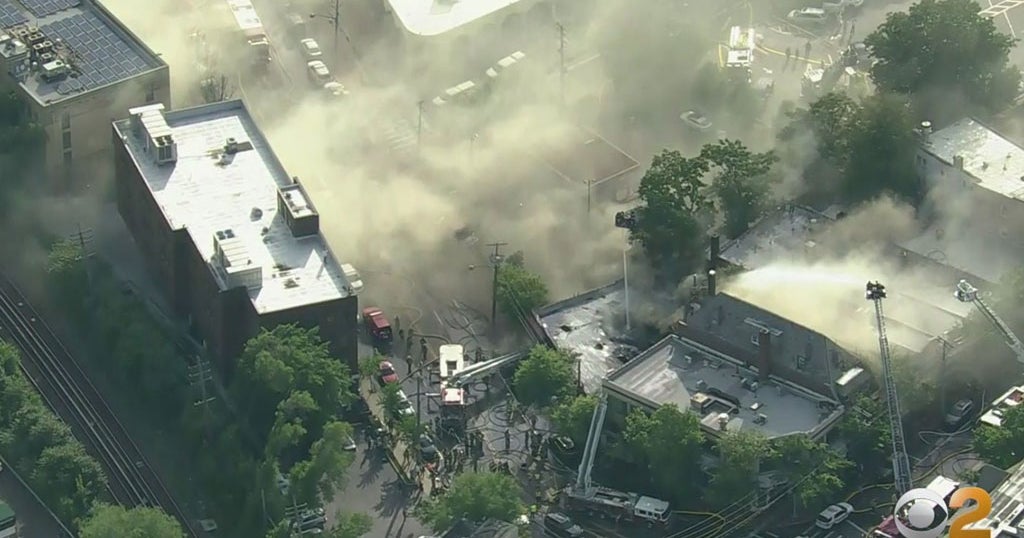 Several Businesses Damaged In Great Neck Fire CBS New York
