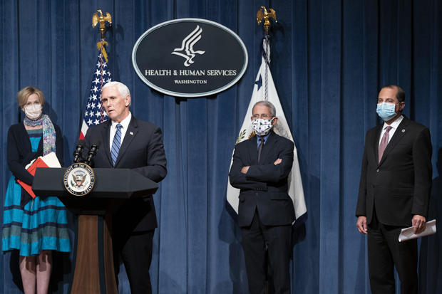 Vice President Pence Leads Coronavirus Task Force Briefing 