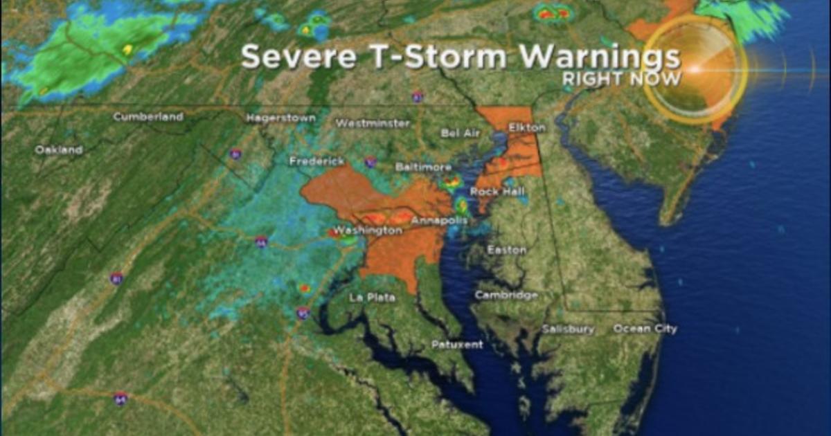 Maryland Weather: Severe Storms Send Trees Crashing Into Multiple ...