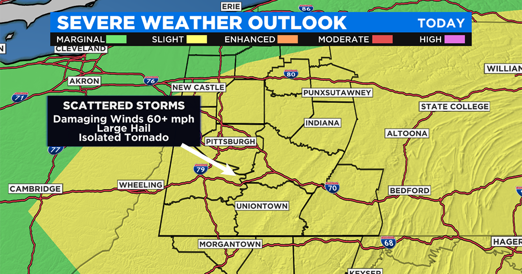 Pittsburgh Weather: Strong To Severe Storms To Kick Off Weekend - CBS ...