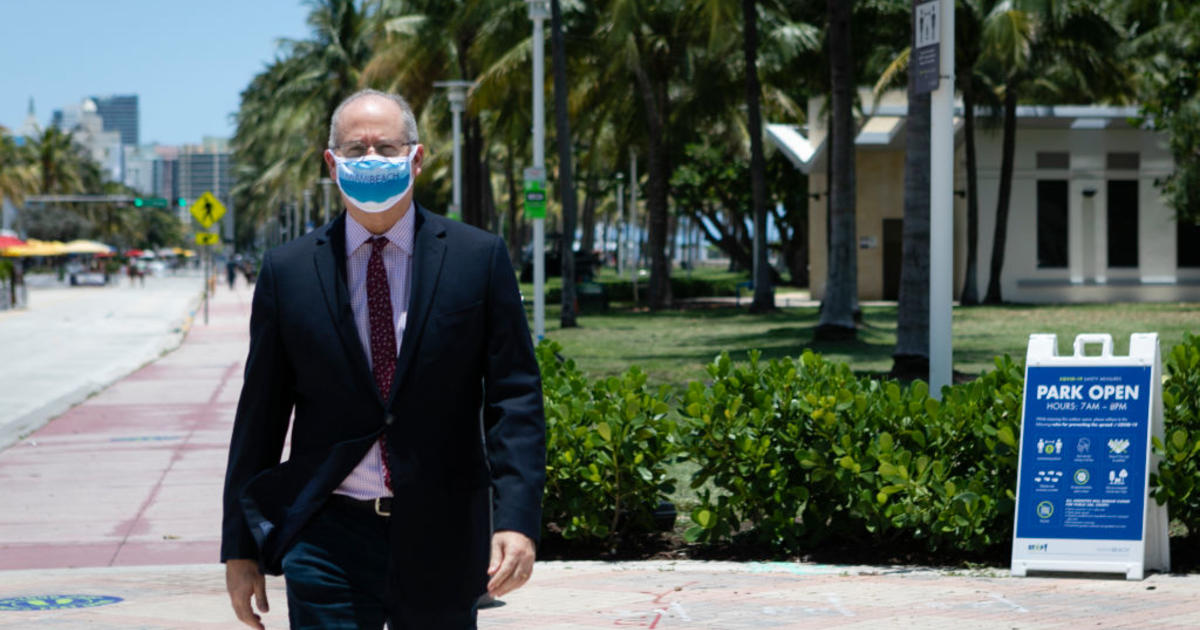 'You Must Be Wearing A Mask In Our City' Miami Beach Issues Mask