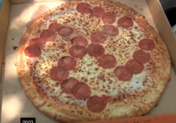 Little Caesars fires 2 workers after swastika found on pizza CBS News