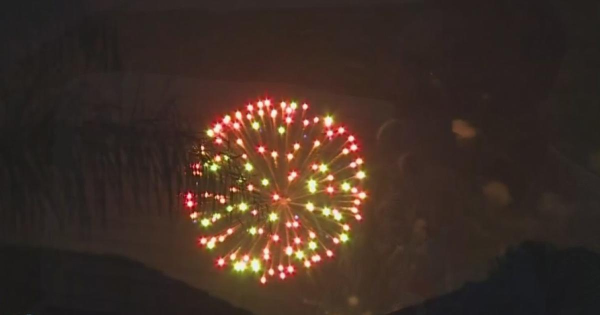 Elk Grove Lights Up The Night With Fireworks From A Distance CBS