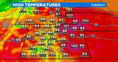 Denver Weather: Settling Into A Hot Streak - CBS Colorado