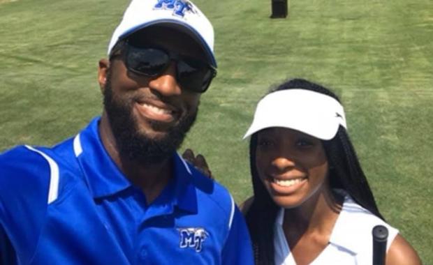 Rickey Smiley and daughter Aaryn 