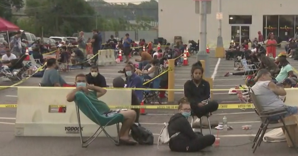 Frustrations Mount As Drivers Wait For Hours Outside New Jersey's Motor