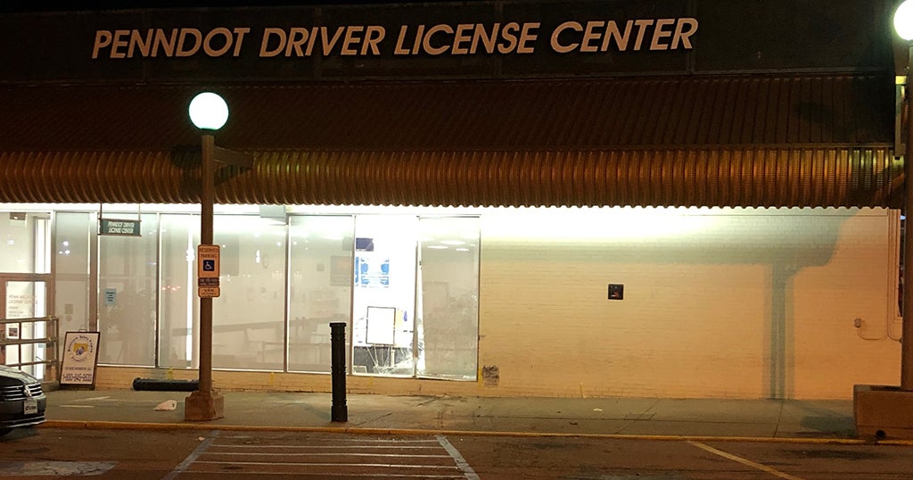 Potential Driver Crashes Into Penn Hills Driver's License Center While