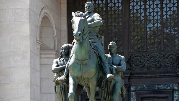 Theodore Roosevelt's greatgrandson says Remove the statue CBS News