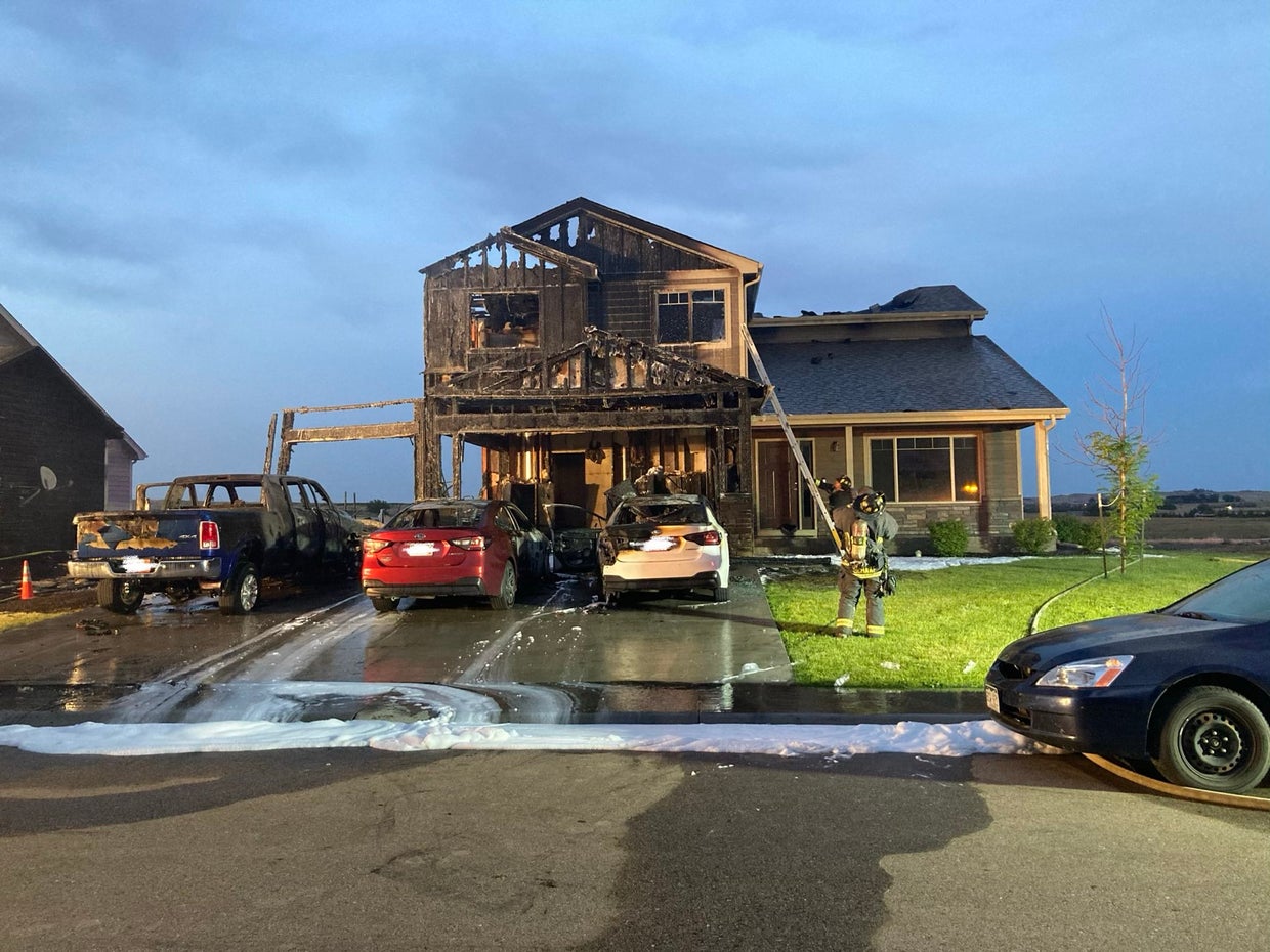 2 Wellington Homes Suffer Extensive Damage From Fire CBS Colorado