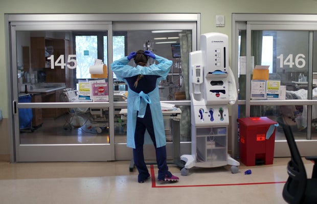 Bay Area Hospital Workers On The Frontlines Of COVID-19 Pandemic 