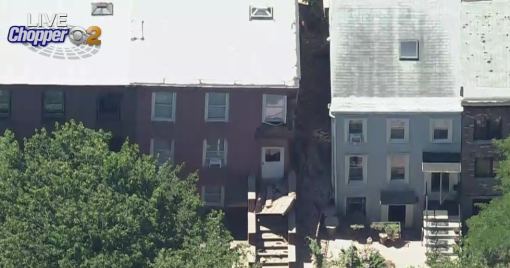 Part Of Residential Building Collapses In Park Slope, Brooklyn - CBS ...