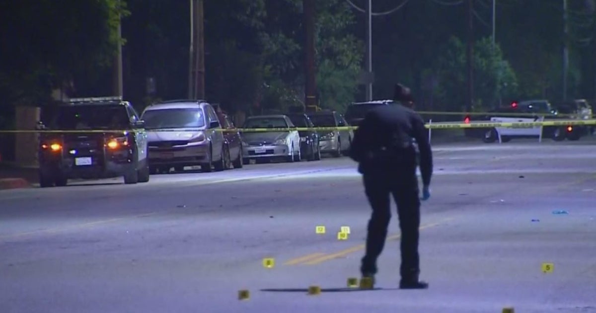 Man Killed After Gunfire Erupts On Pomona Street - CBS Los Angeles