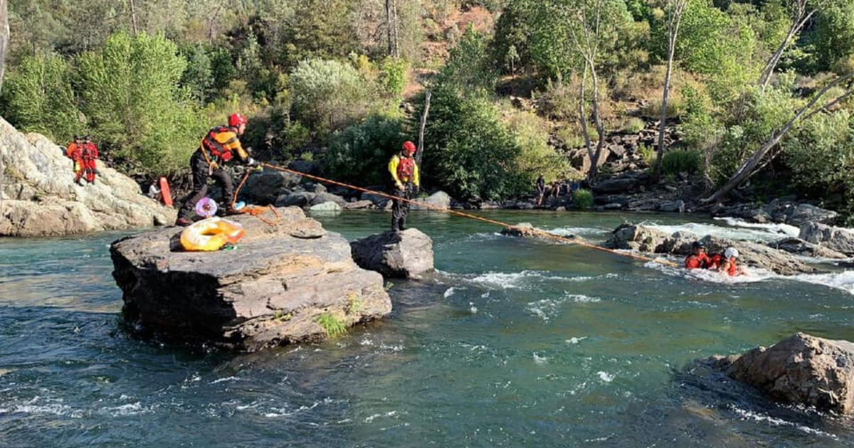 Crews Rescue 6 People Stranded In American River - Good Day Sacramento