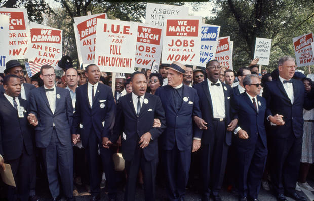Leaders At The March On Washington 