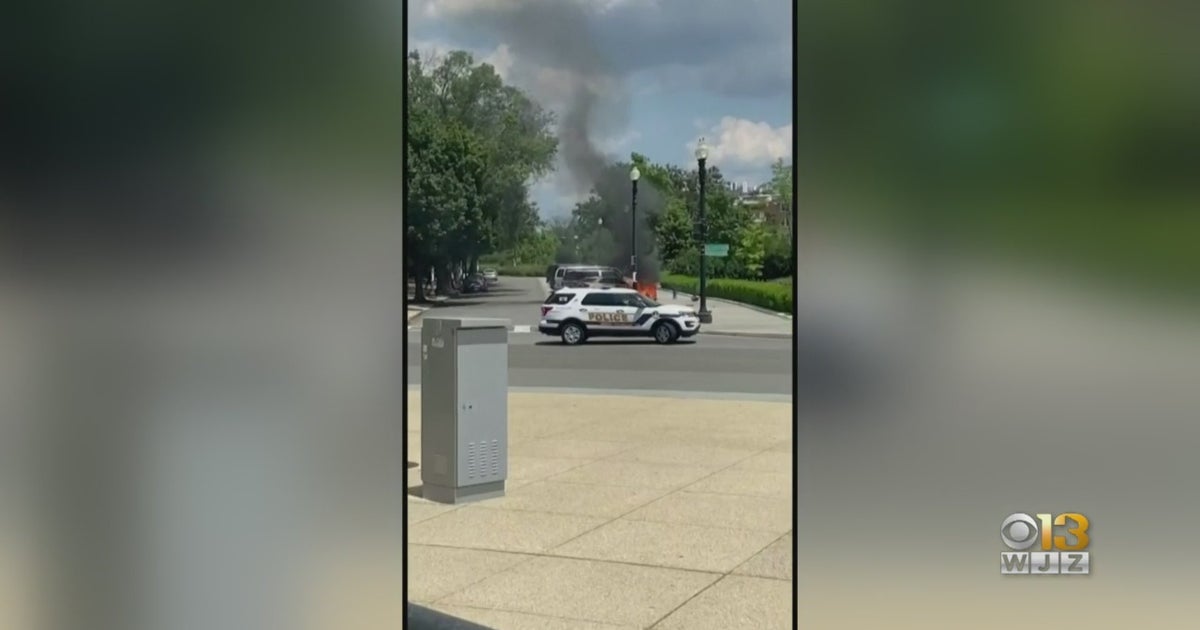Maryland Man Charged For Allegedly Setting Police Car On Fire Outside Supreme Court CBS Baltimore