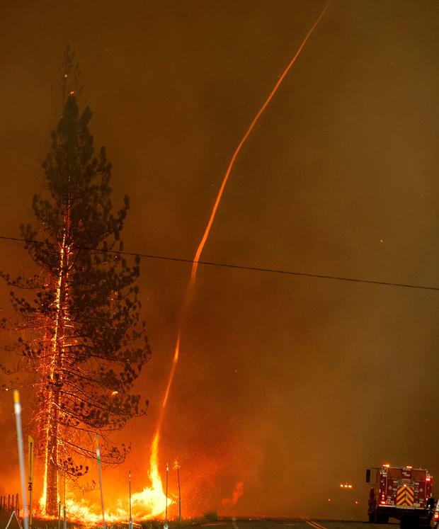 US-CALIFORNIA-FIRE-WILDFIRE 