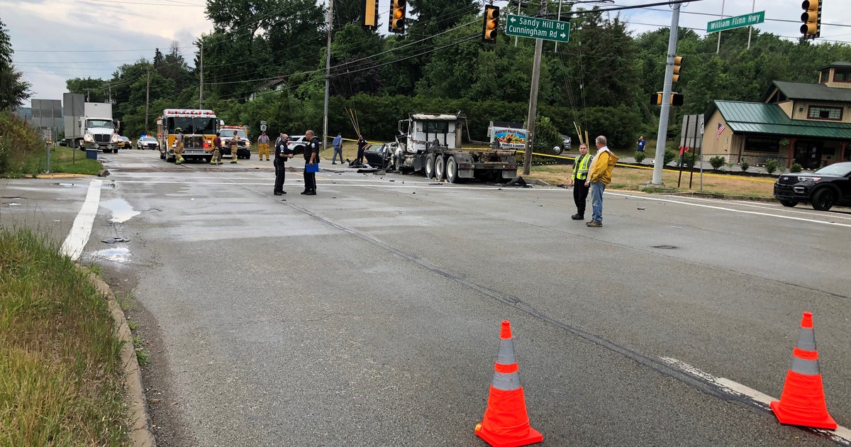 1 Person Killed In 2-Vehicle Crash On Route 8 - CBS Pittsburgh