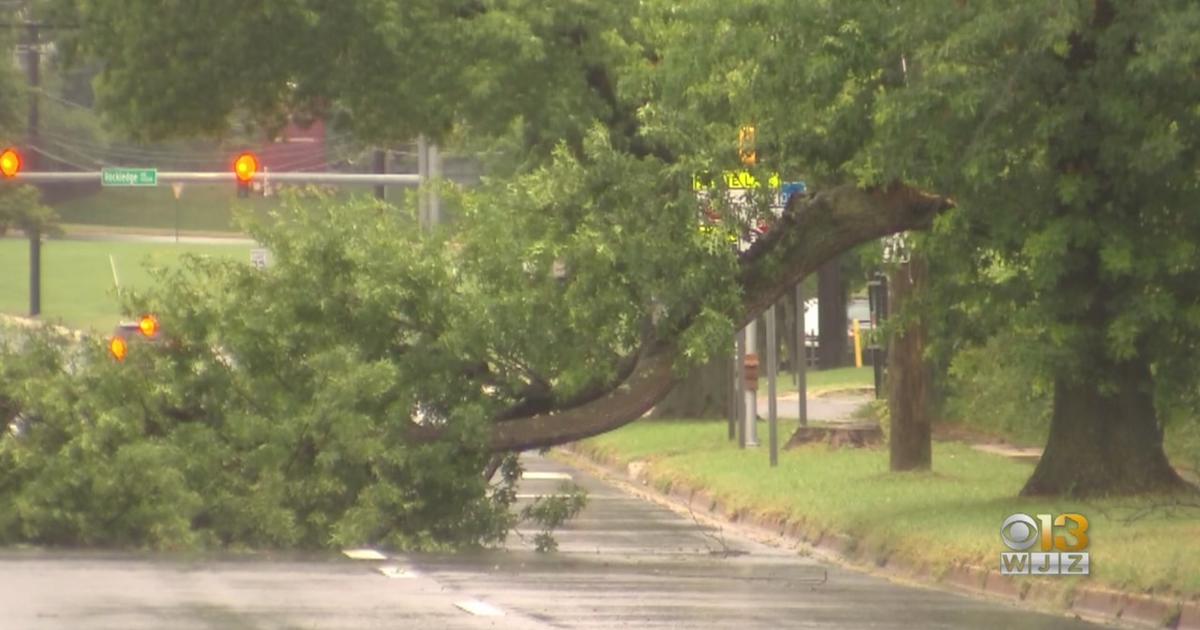 Severe Storms Roll Through Maryland; Cause Damage Across Parts Of The ...