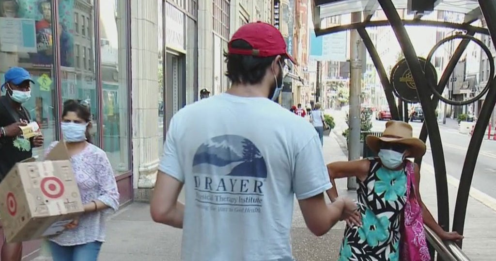 Pittsburgh Volunteers Distribute Free Face Masks To Public Transit