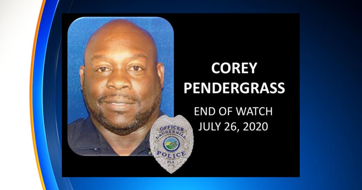 Veteran Lauderhill Police Officer Corey Pendergrass Died From ...